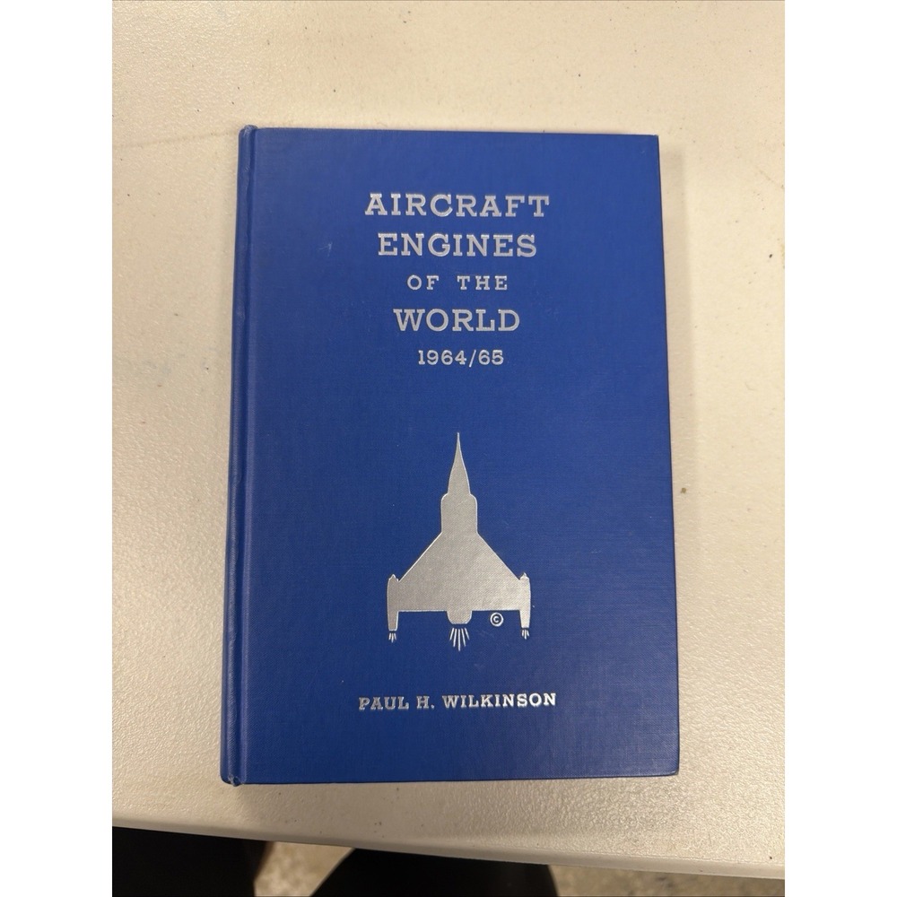 blue hardcover copy of Aircraft Engines of the World 1964/65